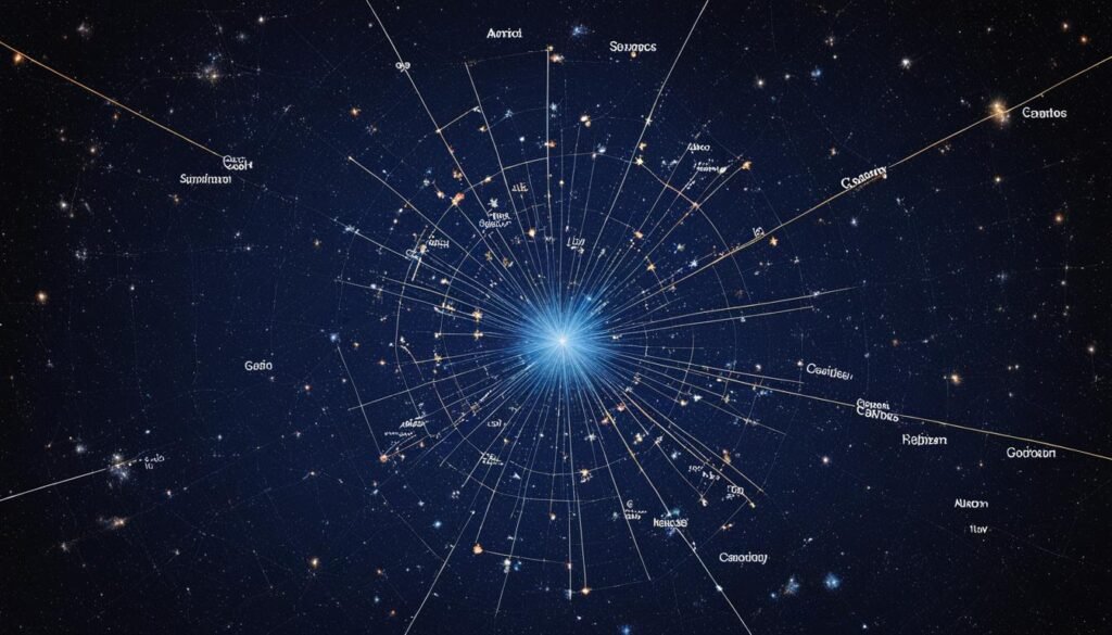 Carina constellation map