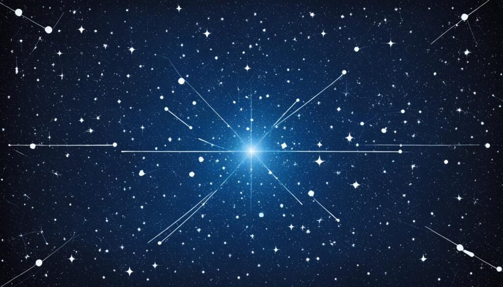 Crux constellation star pattern